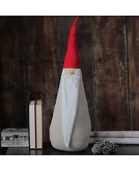 Northlight 23.5" Red and Neutral Santa Gnome Tabletop Decoration
