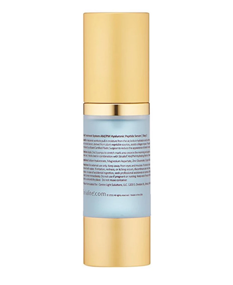 Strialite Daily Treatment System Am/Pm Hyaluronic Peptide Serum- Step 2