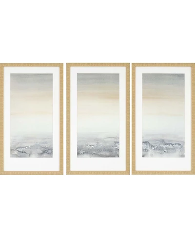 Paragon Sable Island Framed Wall Art Set of 3, 32" x 18"