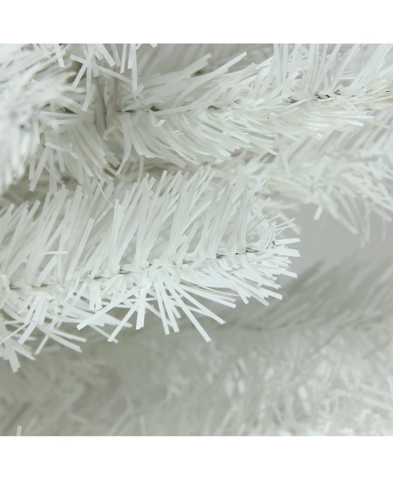 Northlight 3' Pre-Lit Snow White Artificial Christmas Tree - Clear Lights