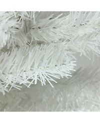 Northlight 3' Pre-Lit Snow White Artificial Christmas Tree - Clear Lights