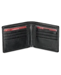 Men's Mancini Equestrian2 Collection Rfid Secure Classic Billfold Wallet