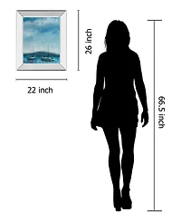 Classy Art Nauticus by D'Aguiar Mirror Framed Print Wall Art, 22" x 26"