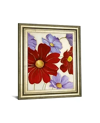 Classy Art Lavender and Red I by Tava Studios Framed Print Wall Art, 22" x 26"
