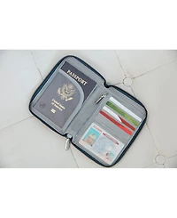 Travelon Rfid Blocking Passport Zip Wallet