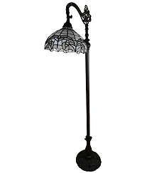 Amora Lighting Tiffany-Style Reading Floor Lamp