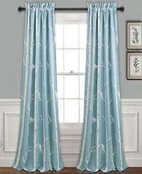 Bird On The Tree Printed Curtain Collection
