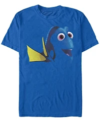 Disney Pixar Men's Finding Dory Big Face Costume Short Sleeve T-Shirt