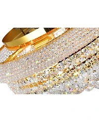 Cwi Lighting Empire 8 Light Flush Mount