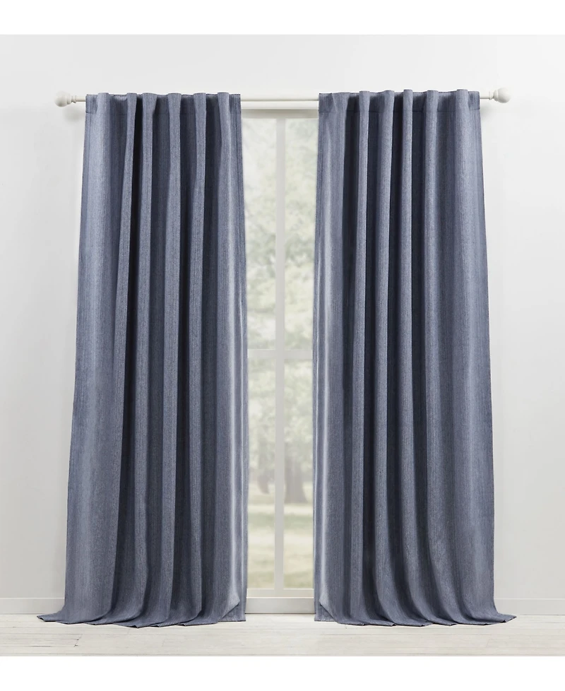 Lauren Ralph Sallie Blackout Back Tab Rod Pocket Curtain Panel
