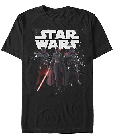 Star Wars Men's Jedi Fallen Order Purge Trooper Galaxy Group T-shirt