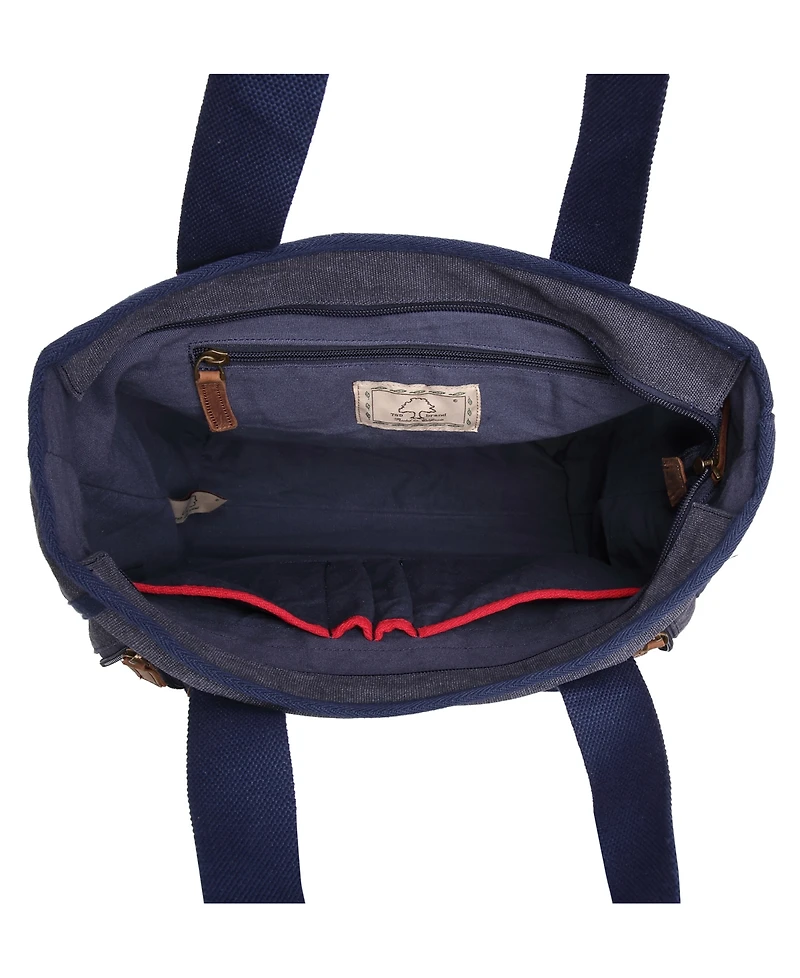 Tsd Brand Atona Canvas Tote Bag