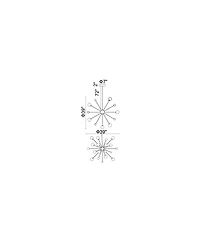 Cwi Lighting Element Light Chandelier