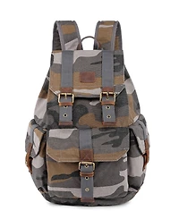 Tsd Brand Camo Canvas Backpack