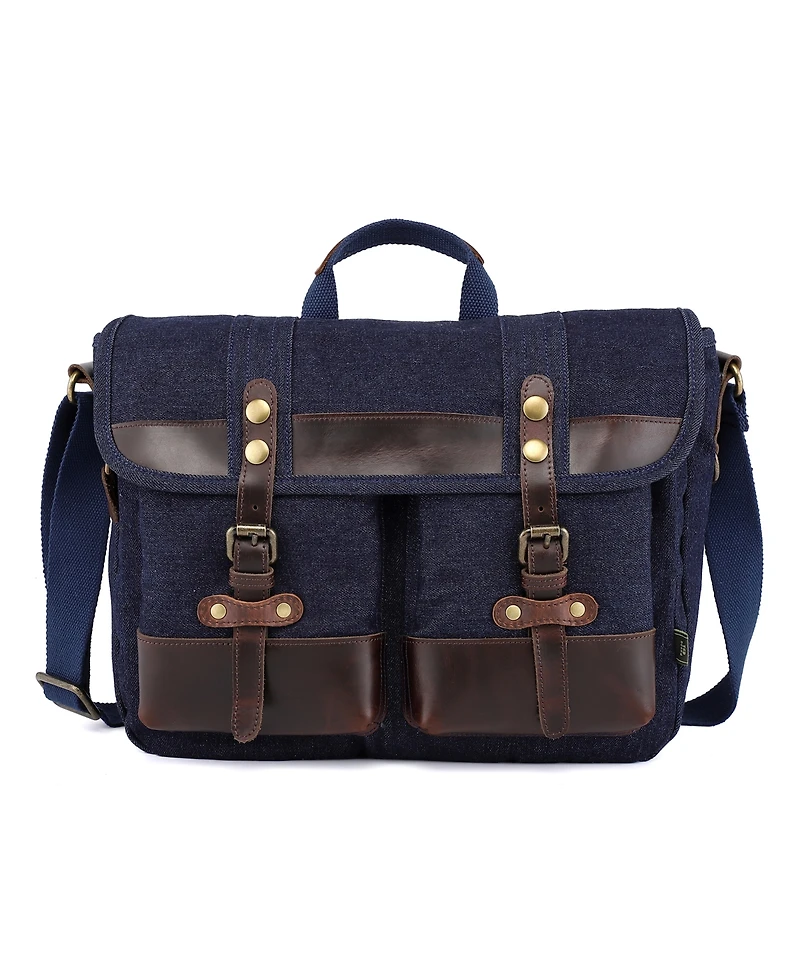 Tsd Brand Valley Trail Canvas Crossbody Bag