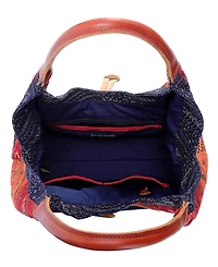 Tsd Brand Tribal Secret Canvas Hobo Bag