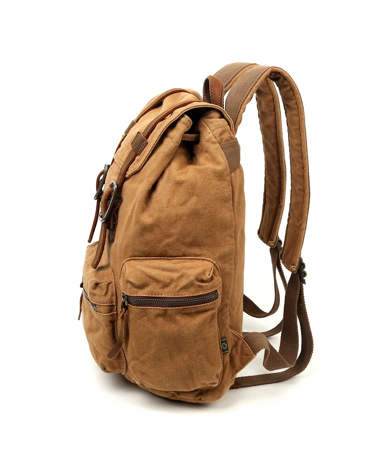 Tsd Brand Silent Trail Canvas Backpack