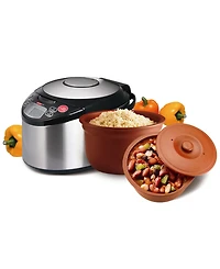Vitaclay Smart Digital Express - A Rice Slow Cooker, A Digital Steamer and A Yogurt Maker, 4.2 Qt