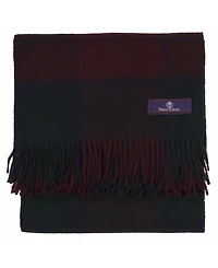 Prince of Scots Highland Tartan Tweed Merino Wool Throw, 55" x 72"