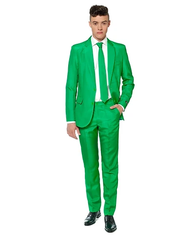 Suitmeister Men's Party Costumes - Solid Color Suit Halloween Outfit Pink