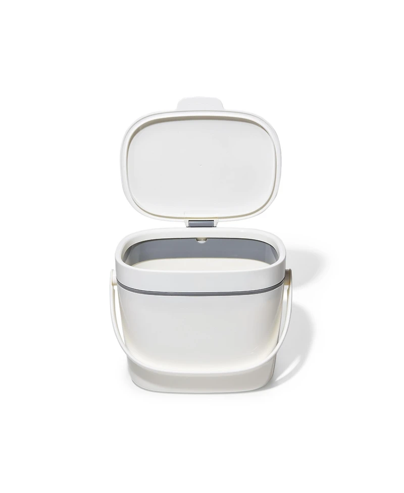 Oxo 1.75 Gallon Compost Bin, White