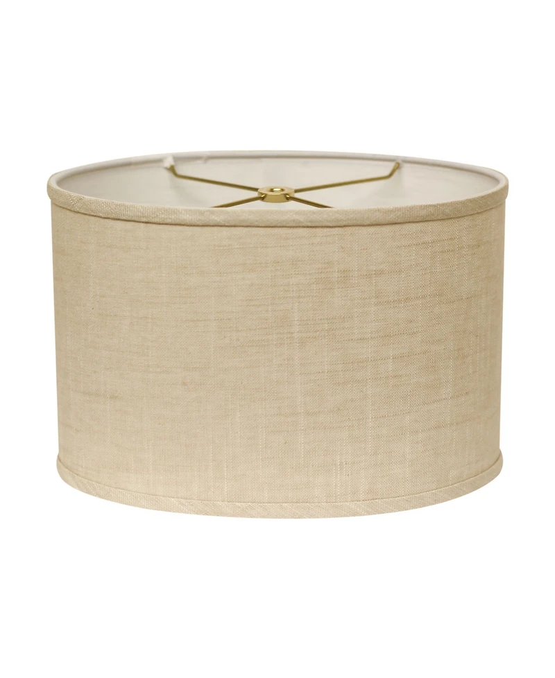 Cloth&Wire Slant Retro Oval Hardback Lampshade with Washer Fitter