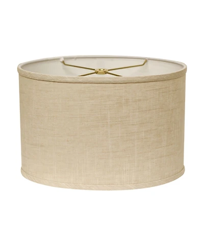 Cloth&Wire Slant Retro Oval Hardback Lampshade with Washer Fitter