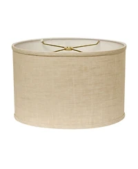 Cloth&Wire Slant Retro Oval Hardback Lampshade with Washer Fitter