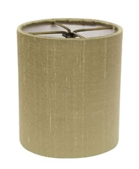 Cloth Wire Slant Bell Softback Lampshade With Bulb Clip Collection