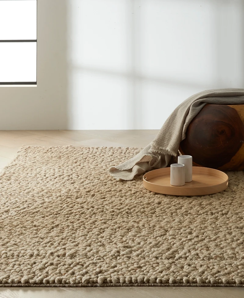 Calvin Klein CK940 Riverstone Mocha 5'3" x 7'5" Area Rug