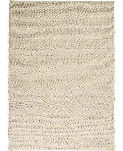 Calvin Klein CK940 Riverstone Ivory 8' x 10' Area Rug