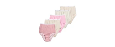 Jockey Women's Classics Cotton 5 Pack Brief Underwear 1743