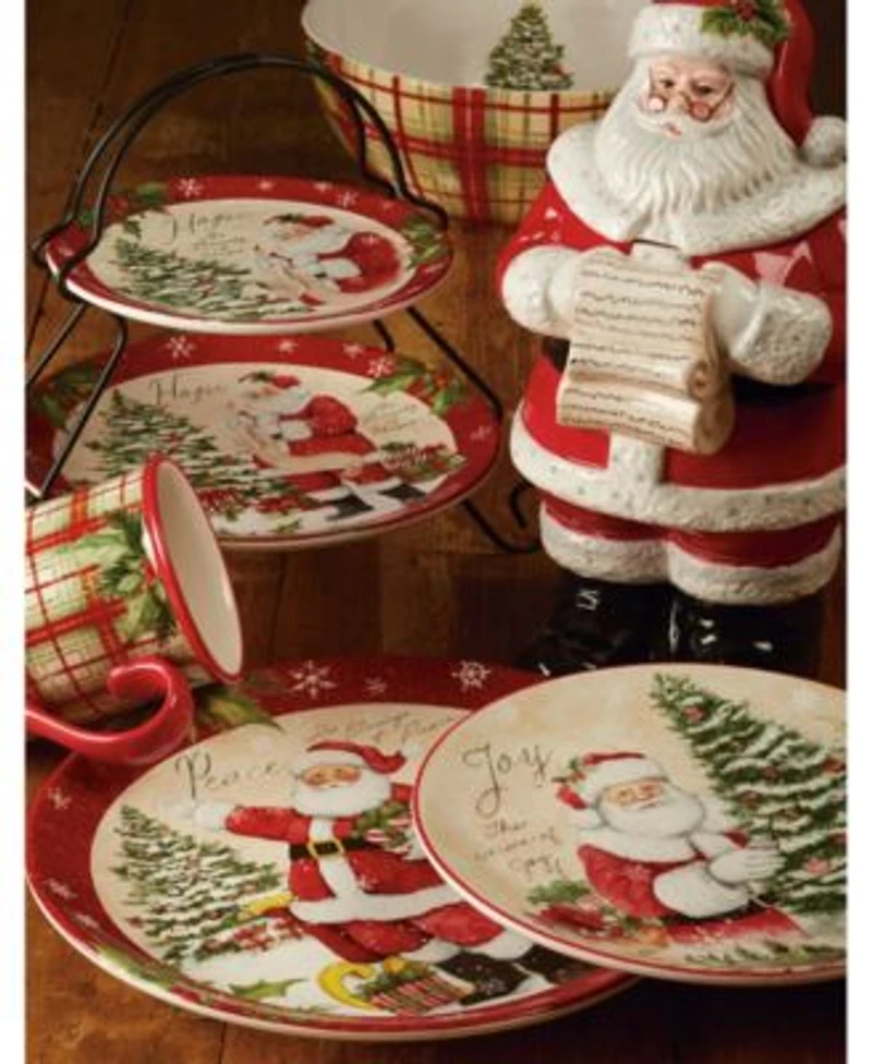 Certified International Holiday Wishes Dinnerware Collection