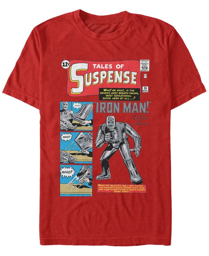 Marvel Men's Iron Man Retro Tales of Suspense Comic Cover