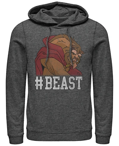 Disney Men's Beauty the Beast Hashtag Beast, Pullover Hoodie
