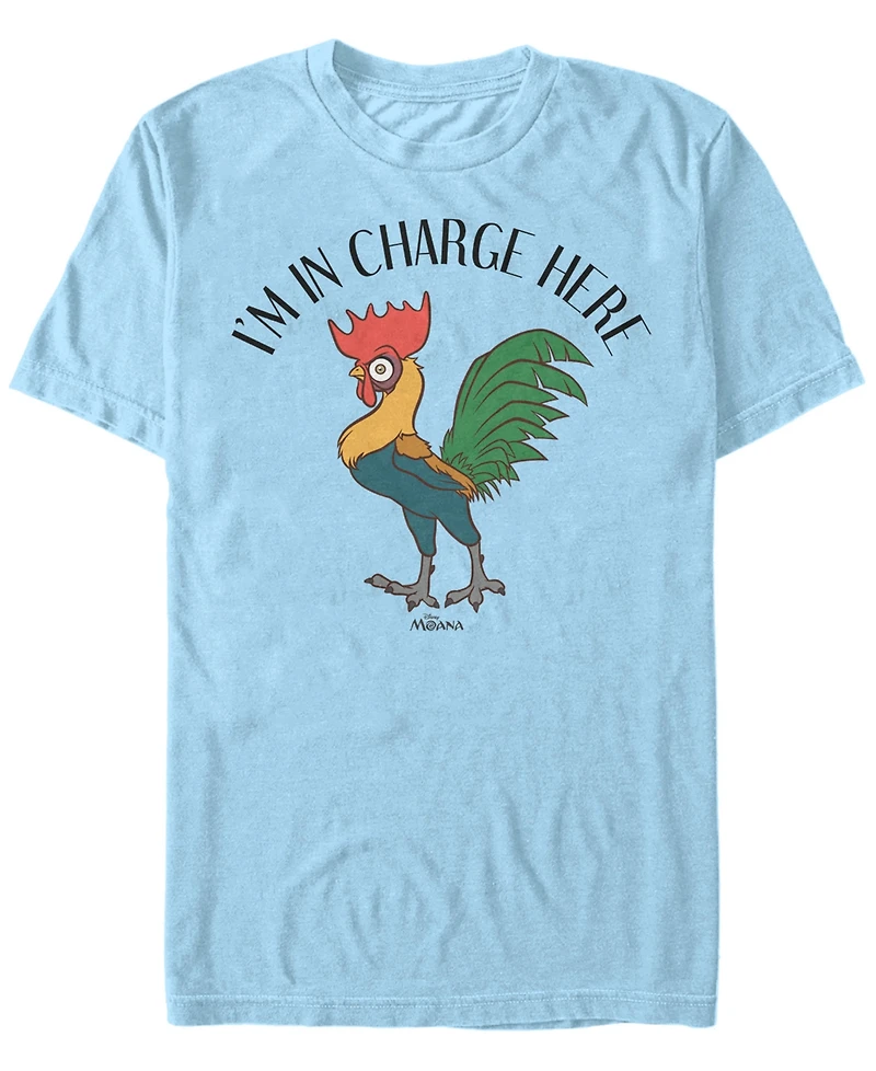 Disney Men's Moana Hei Charge, Short Sleeve T-Shirt