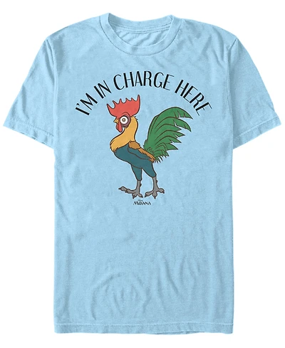 Disney Men's Moana Hei Charge, Short Sleeve T-Shirt