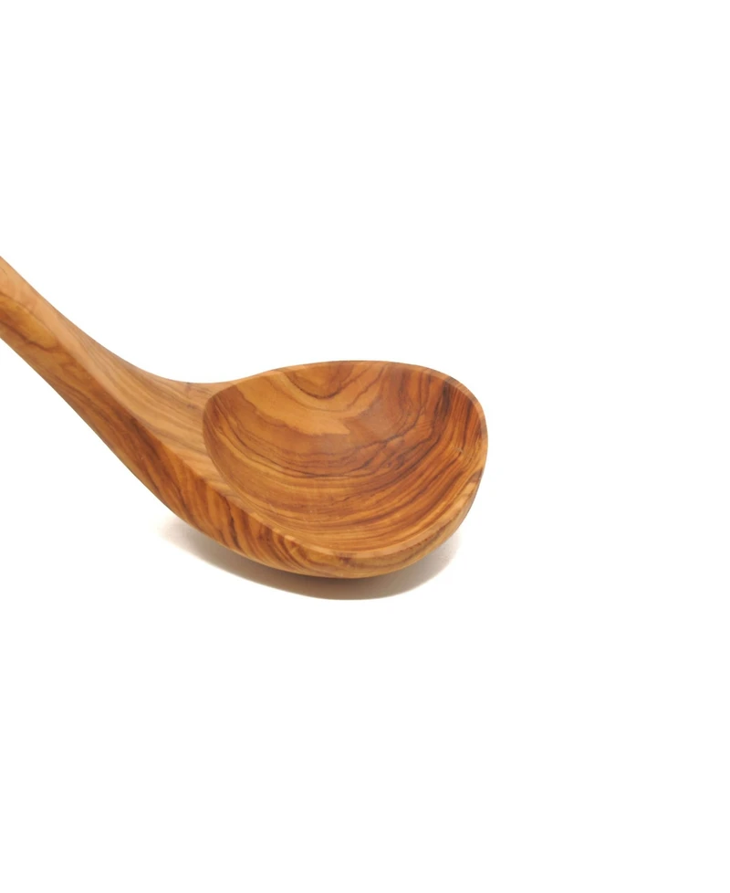 BeldiNest Olive Wood Soup Ladle