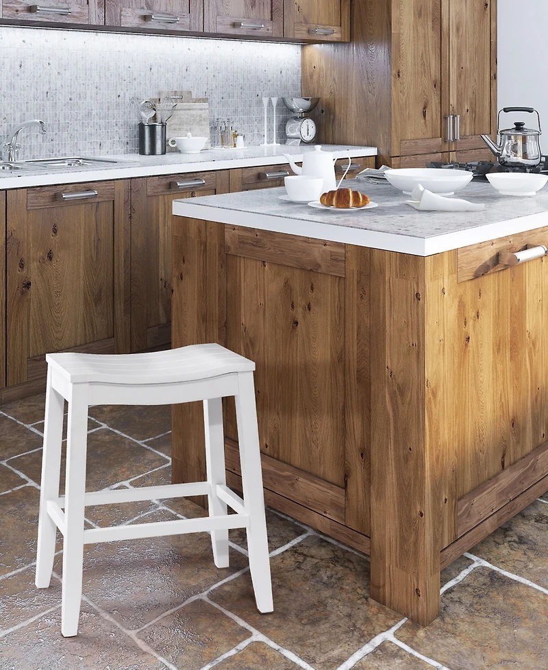 Hillsdale Fiddler Backless Non-Swivel Counter Height Stool