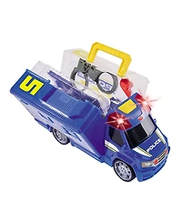 Dickie Toys Push and Play SoS Police Patrol Car