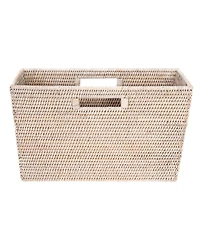 Artifacts Trading Company Artifacts Rattan Rectangular Magazine Holder