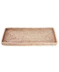Artifacts Rattan Rectangular Vanity Tray