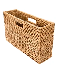 Artifacts Trading Company Rattan Rectangular Magazine Holder