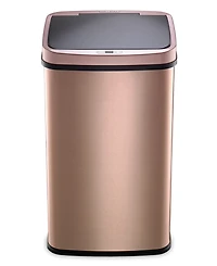 Ninestars Rectangular Motion Sensor Trash Can 13.2 Gallon