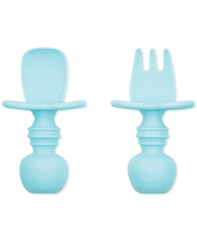 Bumkins Baby Boys or Girls Silicone Chewtensils