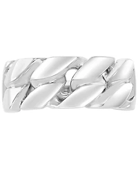Effy Men's Polished Chain Link Statement Ring Sterling Silver