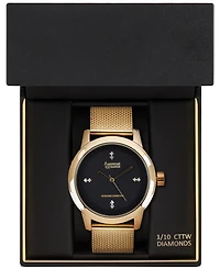 American Exchange Men's Genuine Diamond Collection Watch, 44mm