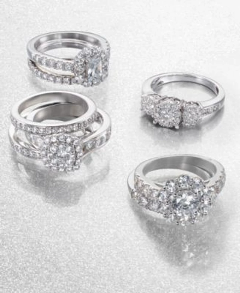 Diamond Bridal Set Collection In 18k Gold