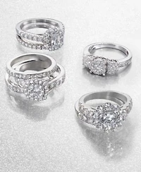 Diamond Bridal Set Collection In 18k Gold