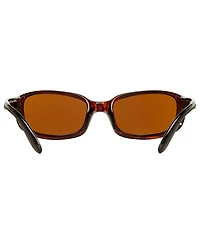 Costa Del Mar Polarized Sunglasses, Brine 06S000004 59P